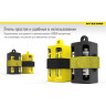NITECORE NBM40 YELLOW — магазин на 4 аккумулятора 18650 NBM40YEL
